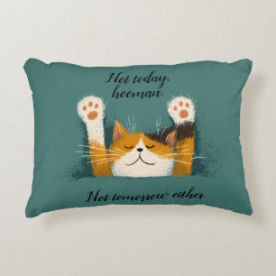 Coussins Décoratifs Cute Drôle Chat Nap