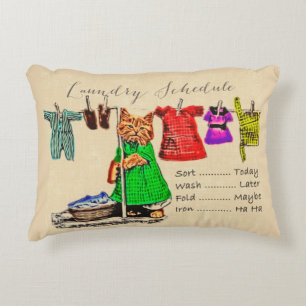 Coussins Décoratifs Cute Funny Chat Animaux Amoureux des animaux Calen