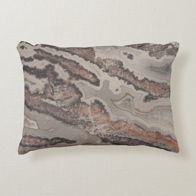 Coussins Décoratifs Cute Natural Rock Crazy Lace Agate Photo Conçu (Devant)