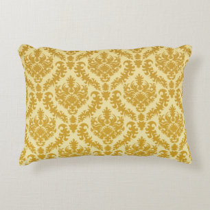 Coussins Décoratifs Damassé d'or