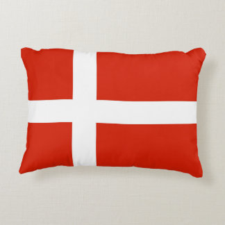 Coussins Décoratifs Dannebrog ; Drapeau officiel du Danemark