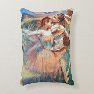 Coussins Décoratifs Danseuses dans un paysage d'Edgar Degas