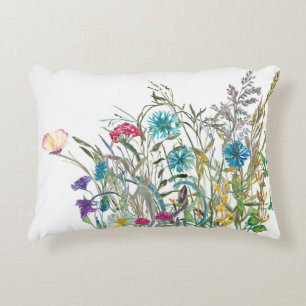 Coussins Décoratifs Décor botanique de l'oreiller à lancer Fleur sau