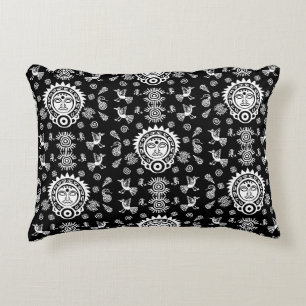Coussins Décoratifs Décor d'origine artistique aztèque mexicaine