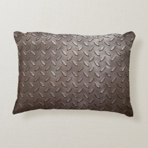 Coussins Décoratifs Décor industriel loft d'inspiration métal nom pers