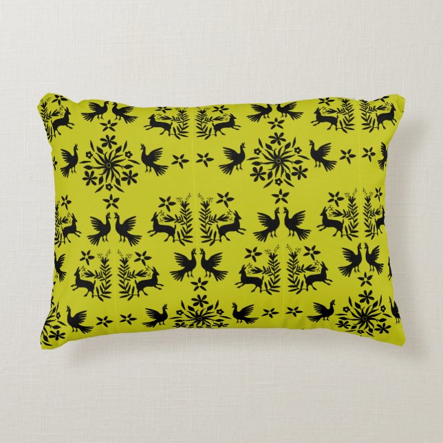 Coussins Décoratifs Décor mexicain Otomi (Devant)