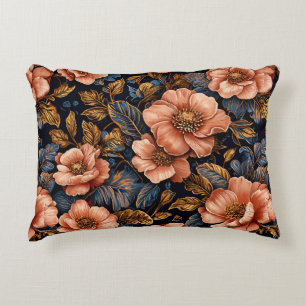 Coussins Décoratifs 🌸 Décoration d'accent floral pour canapé et chamb