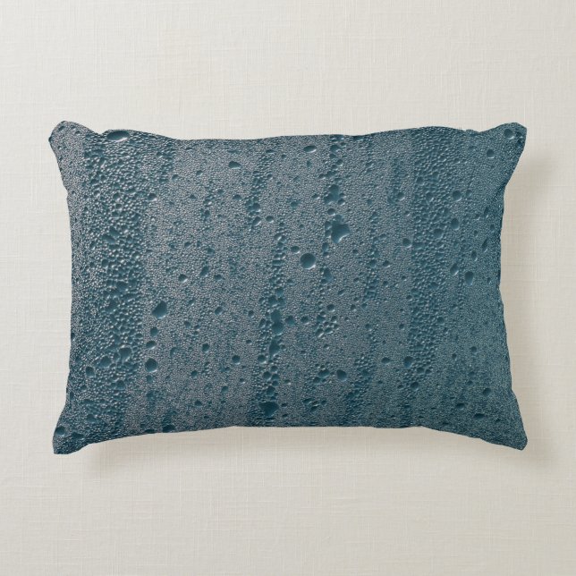 Coussins Décoratifs Découpe d'eau sur verre (Devant)