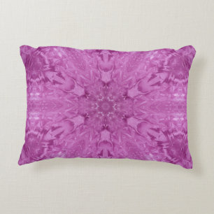 Coussins Décoratifs Dentelle féminine rose Fléau de neige Kaleidosco