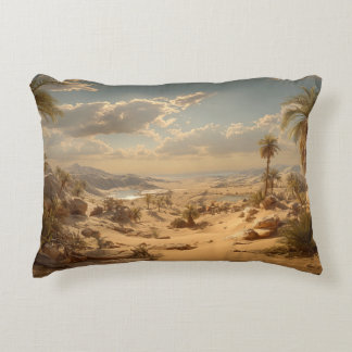 Coussins Décoratifs Desert Oasis Palm Trees Pillow Dekokissen