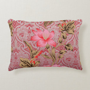 Coussins Décoratifs Design élégant en tissu avec un p floral complexe
