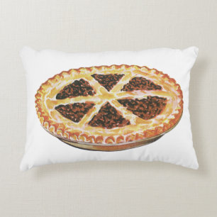 Coussins Décoratifs Dessert de nourriture vintage, tarte aux noix de p