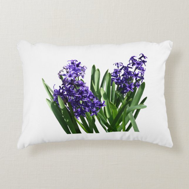 Coussins Décoratifs Deux jacintes violettes (Devant)