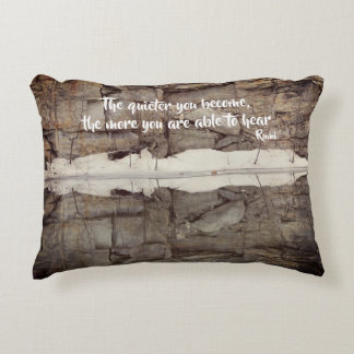 Coussins Décoratifs Devenez Un Citation Inspirationnelle De Rumi Tranq