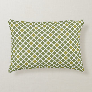 Coussins Décoratifs "Diamants"| Turtle Green & Golden Lime|