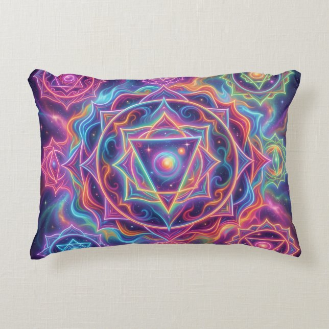 Coussins Décoratifs Die 7 Chakren´10 (Devant)