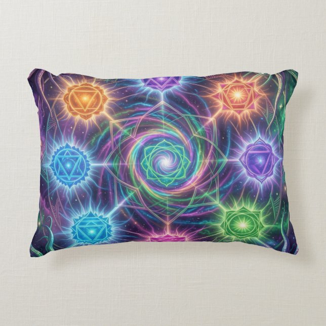 Coussins Décoratifs Die 7 Chakren´5 (Devant)