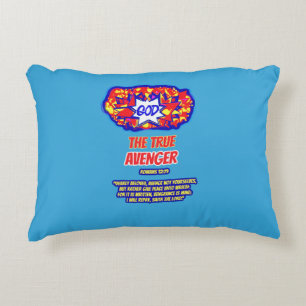 COUSSINS DÉCORATIFS DIEU EST LE VÉRITABLE AVENGER