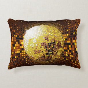 Coussins Décoratifs Discothèque : Lumières Vintages.