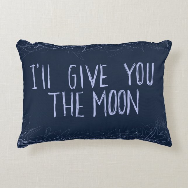 Coussins Décoratifs Donnez-vous la lune (Devant)