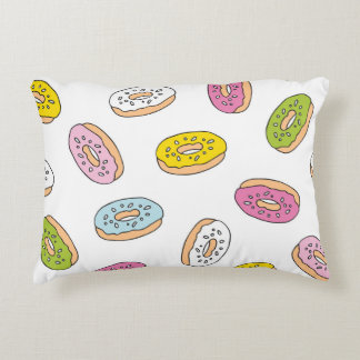 Coussins Décoratifs Doodle beiguts motif, design sans soudure.