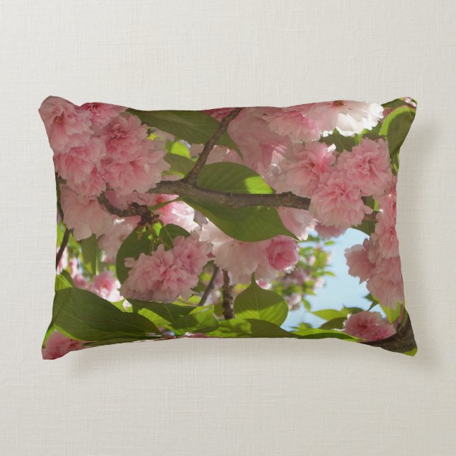 Coussins Décoratifs Double floraison cerisier III printemps fleuri (Devant)