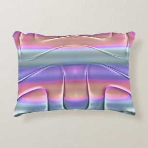 Coussins Décoratifs ~ DOUCE EN PASTEL ~ Design fractal ~