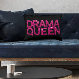 Coussins Décoratifs Drama Queen Hot Pink Parties scintillant