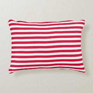 Coussins Décoratifs drapeau Danemark rayures pays couleur motif rouge