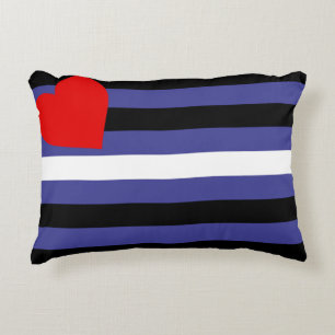 Coussins Décoratifs Drapeau de fierté cuir