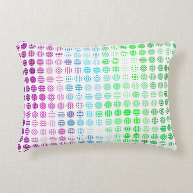 Coussins Décoratifs Drapeau de fierté Toric abstrait boho éclectique G (Devant)