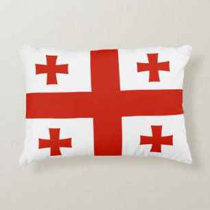 Coussins Décoratifs Drapeau de Géorgie
