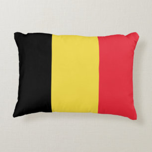Coussins Décoratifs Drapeau de la Belgique conception personnalisée