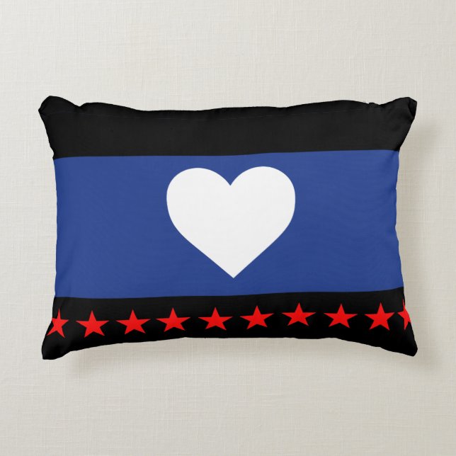 Coussins Décoratifs Drapeau de la fierté du pied (Devant)