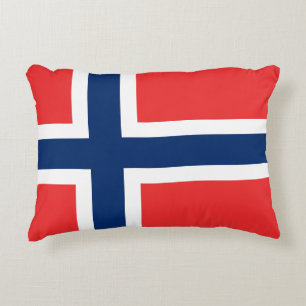 Coussins Décoratifs Drapeau de la Norvège