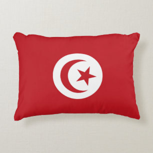 Coussins Décoratifs Drapeau de la Tunisie