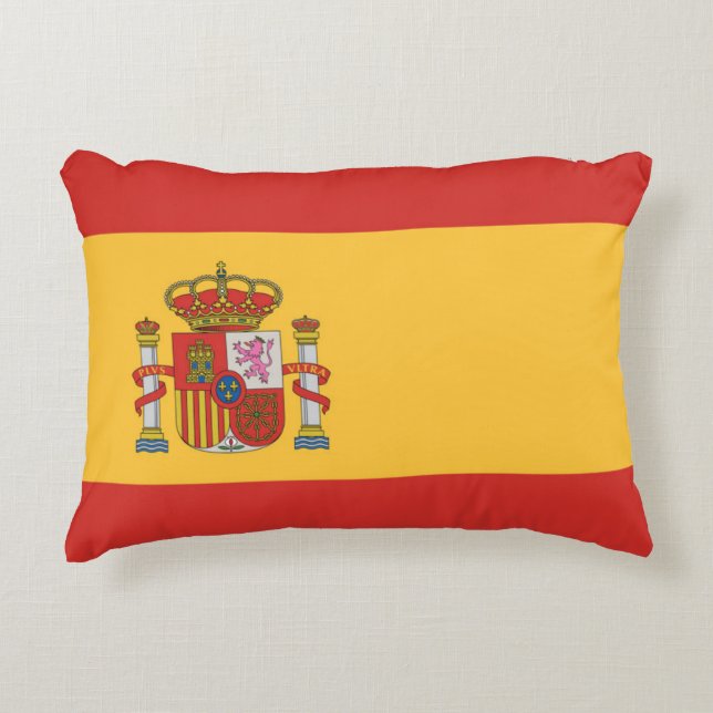 Coussins Décoratifs Drapeau de l'Espagne (Devant)
