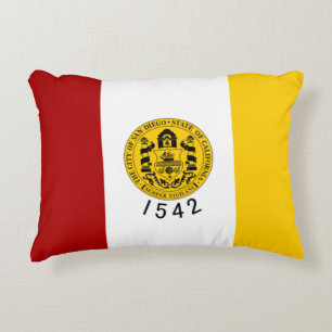 Coussins Décoratifs Drapeau de San Diego, Californie