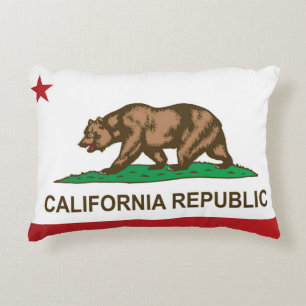 Coussins Décoratifs Drapeau d'État de Californie (États-Unis)