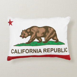 Coussins Décoratifs Drapeau d'État de Californie (États-Unis)