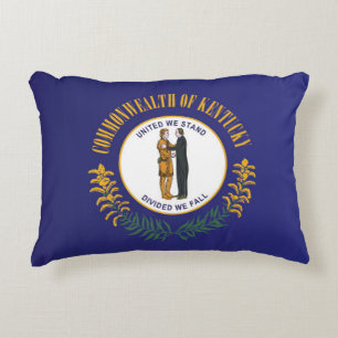 Coussins Décoratifs Drapeau d'État du Kentucky, États-Unis