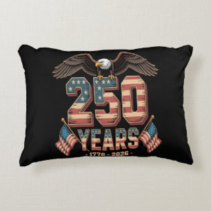 Coussins Décoratifs Drapeau du 250e anniversaire des États-Unis USA