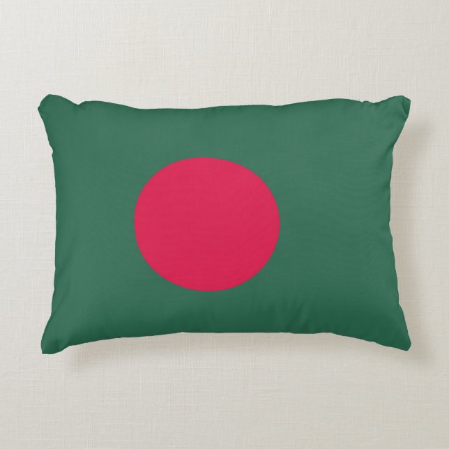 Coussins Décoratifs Drapeau du Bangladesh (Devant)