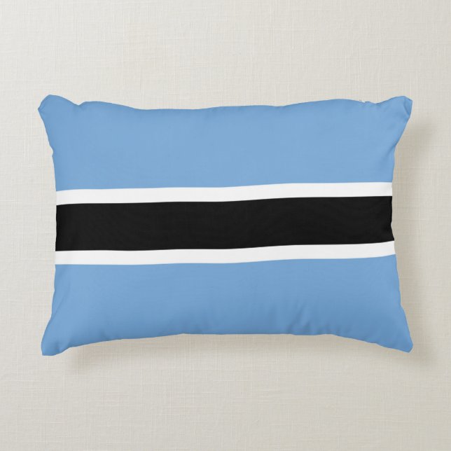 Coussins Décoratifs Drapeau du Botswana (Devant)
