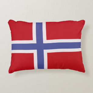 Coussins Décoratifs Drapeau norvégien