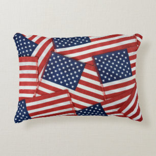 Coussins Décoratifs Drapeaux américains