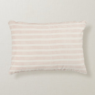 Coussins Décoratifs Dusty Rose moderne minimaliste bande Boho