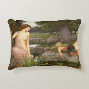 Coussins Décoratifs Écho et narcisse par John William Waterhouse