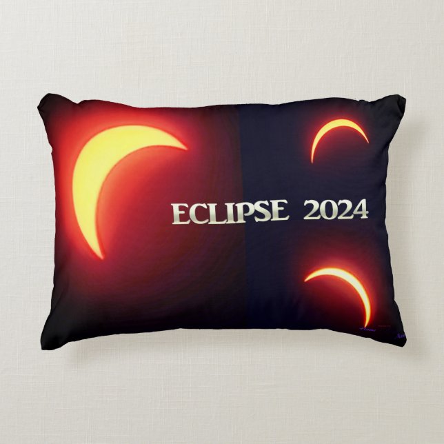 Coussins Décoratifs Eclipse 2024 (Devant)