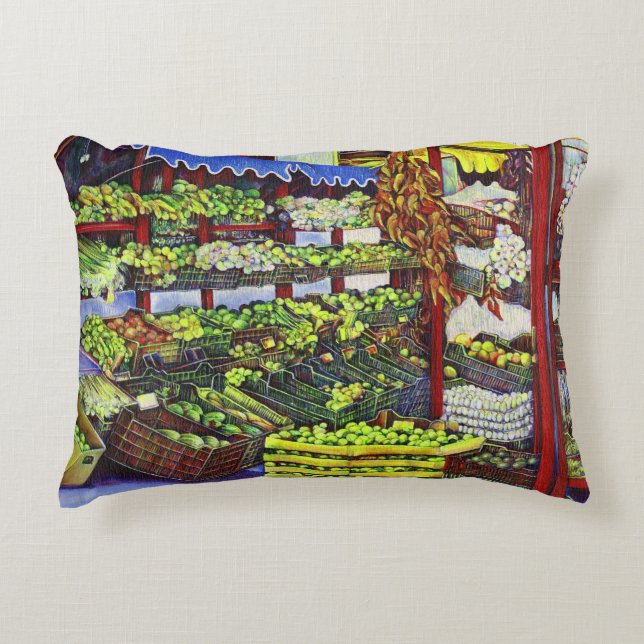 Coussins Décoratifs Eddie's Market, Hongrie (Devant)
